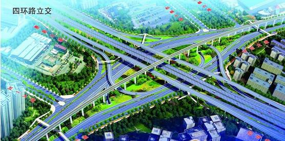 四環(huán)路仲愷大道交匯處將誕生全市最大立交橋！