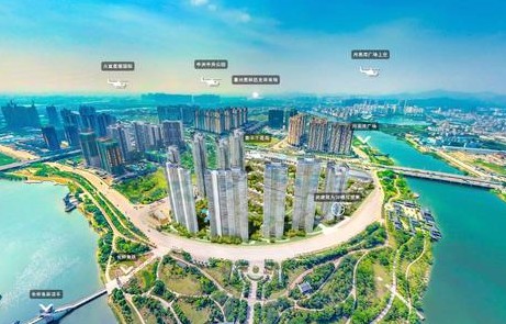 上帝視角 | 惠州白天VR全景（惠州眼），這個高度超震撼！